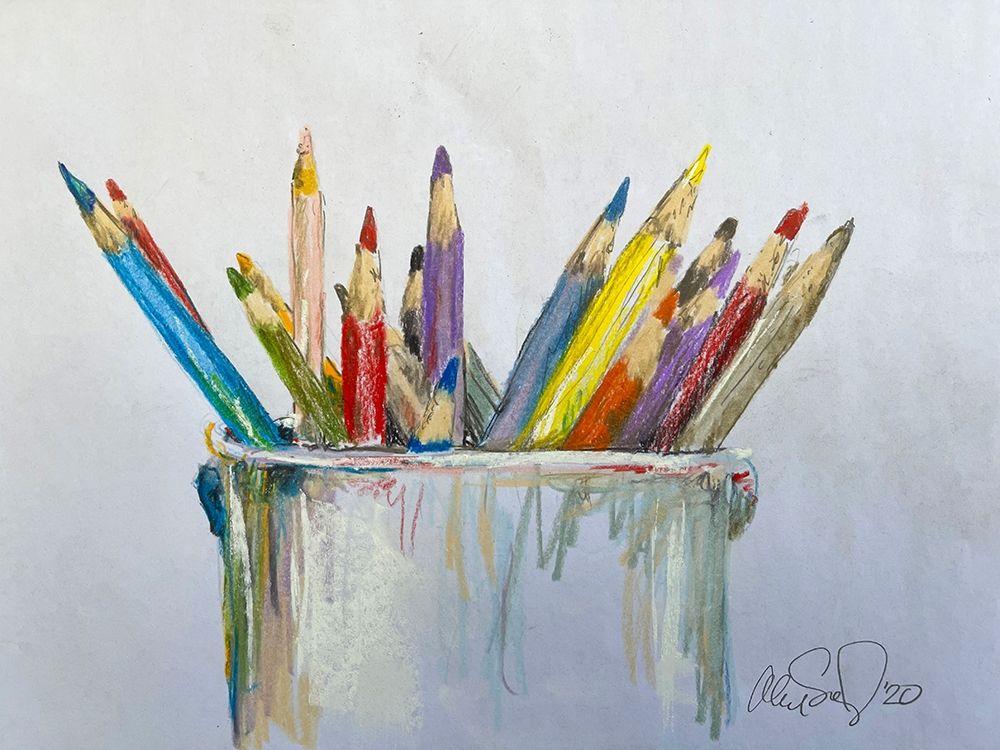 Pencil Jars art print by Alan Segal for $57.95 CAD