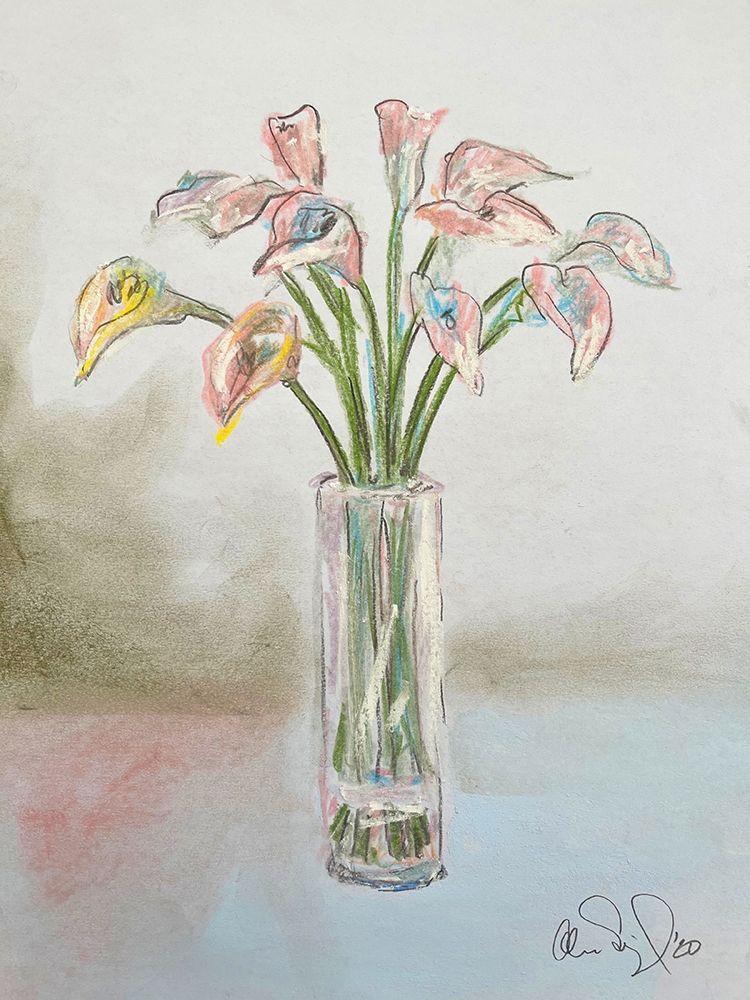 Pinks art print by Alan Segal for $57.95 CAD