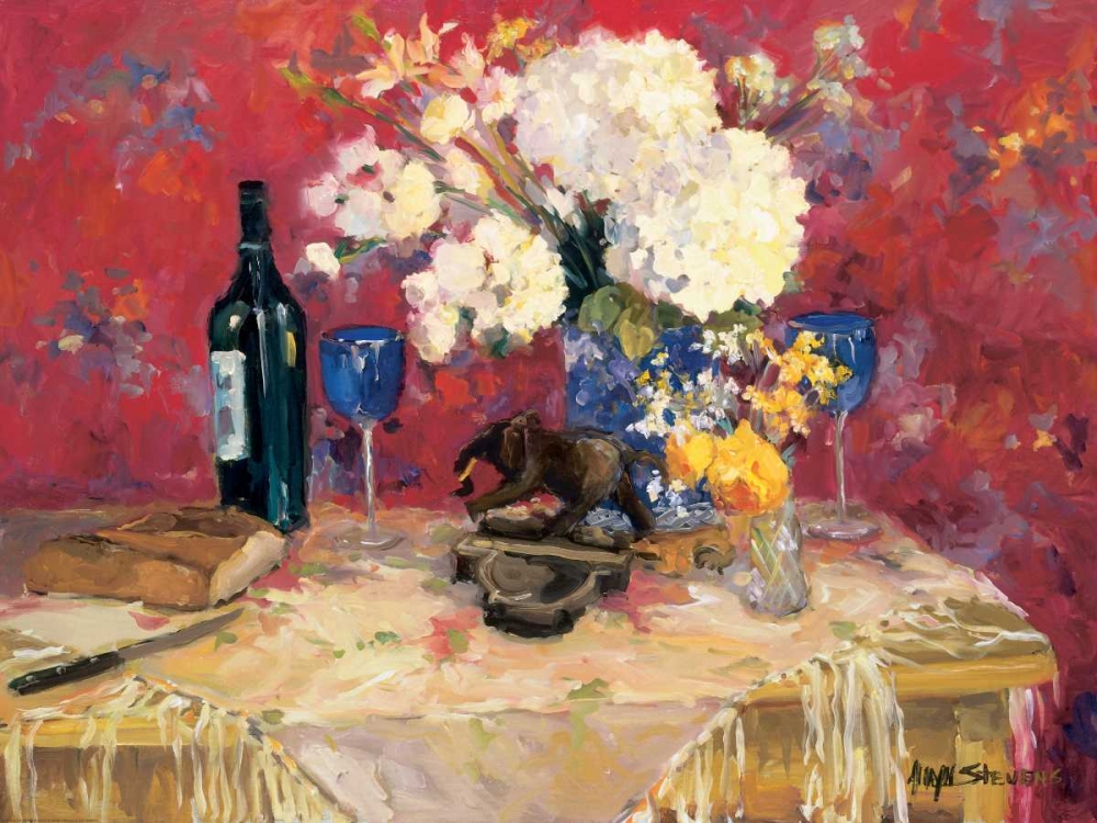White Bouquet art print by Allayn Stevens for $57.95 CAD