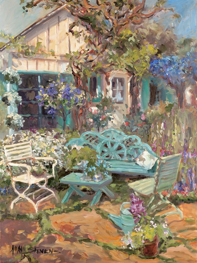 Coastal Cottage art print by Allayn Stevens for $57.95 CAD