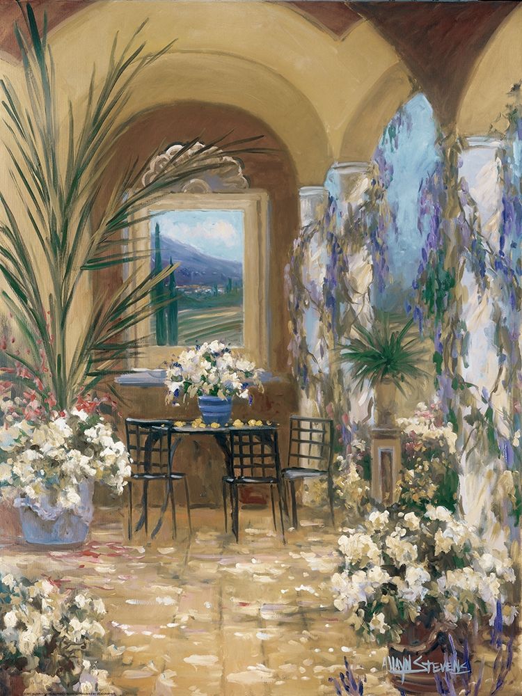The Veranda 1 art print by Allayn Stevens for $57.95 CAD