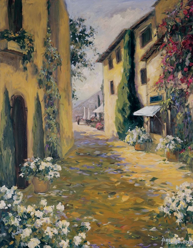 Sunlit Villa I art print by Allayn Stevens for $57.95 CAD