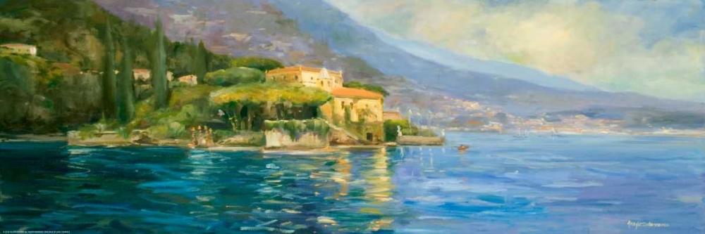 Lake Como art print by Allayn Stevens for $57.95 CAD