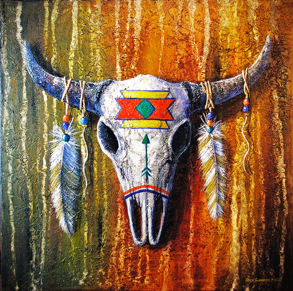 Mask #3 art print by Richard Summers for $57.95 CAD