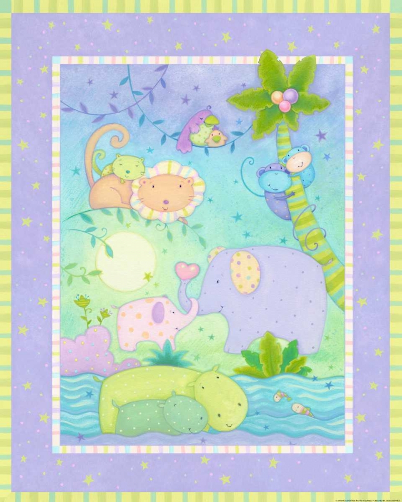 Animal Babies 1 art print by Viv Eisner for $57.95 CAD