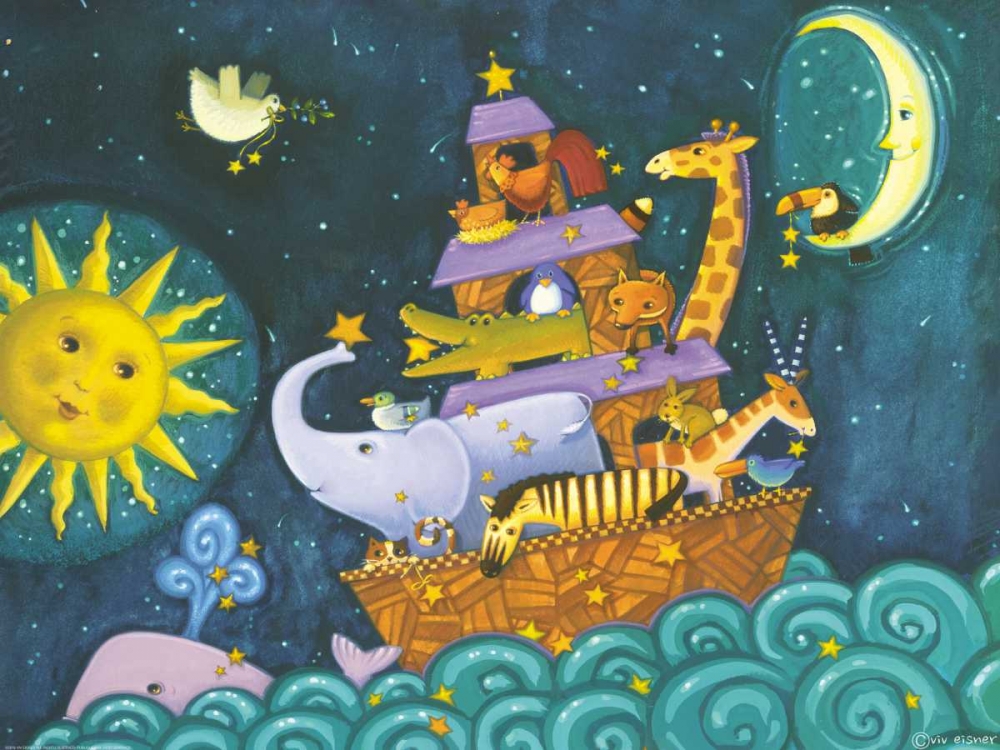 Ark 3 Starry Ark art print by Viv Eisner for $57.95 CAD