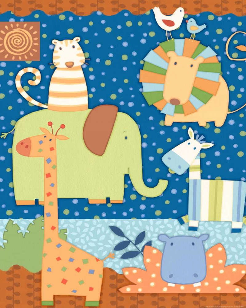 Zoo Time 1 art print by Viv Eisner for $57.95 CAD