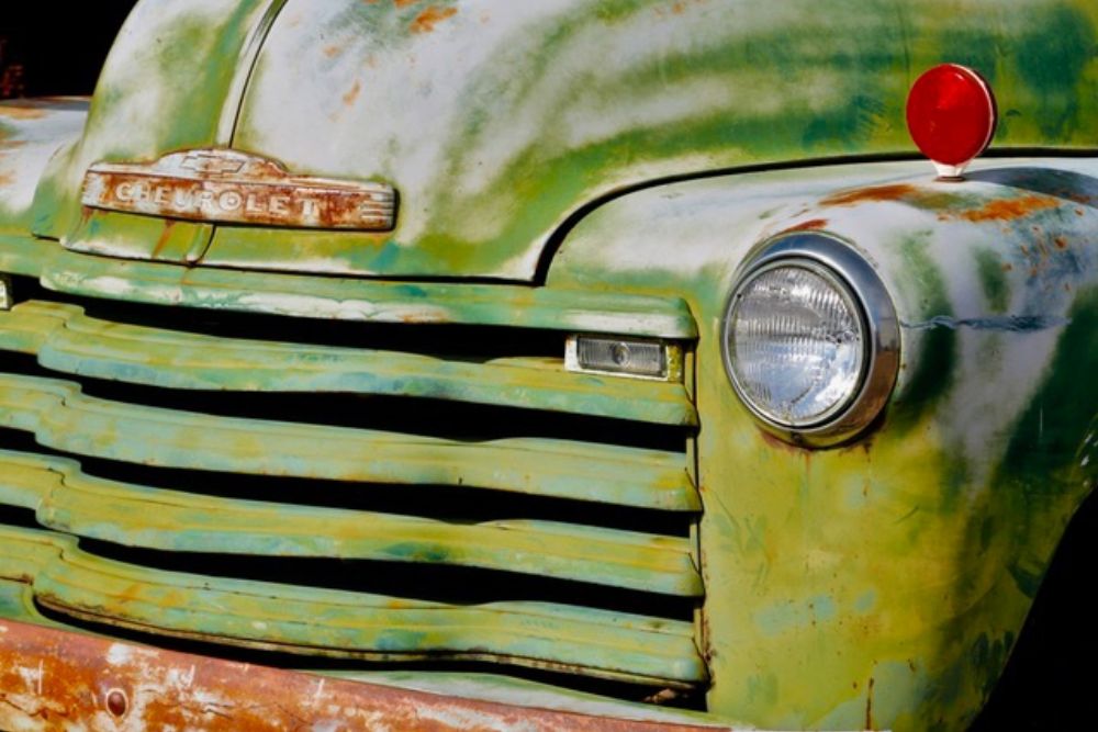 Green Truck art print by Susan Vizvary for $57.95 CAD