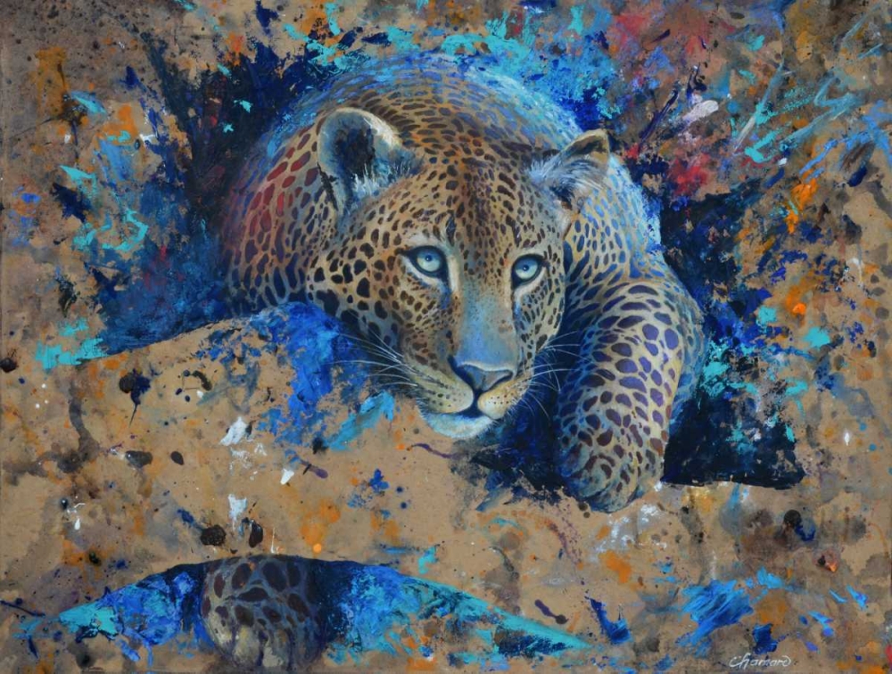Jaguar art print by Jean-Marc Chamard for $57.95 CAD