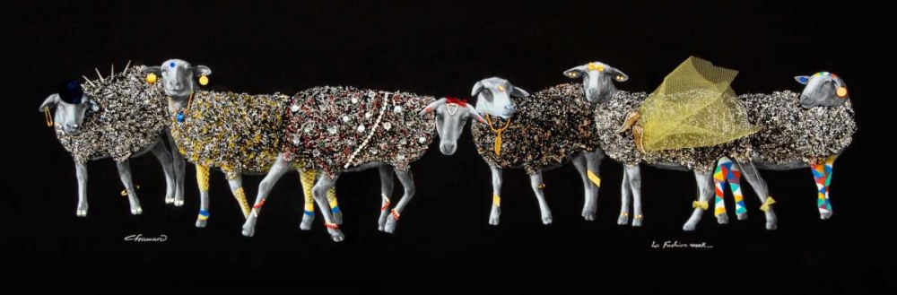 Sheep 01 art print by Jean-Marc Chamard for $57.95 CAD