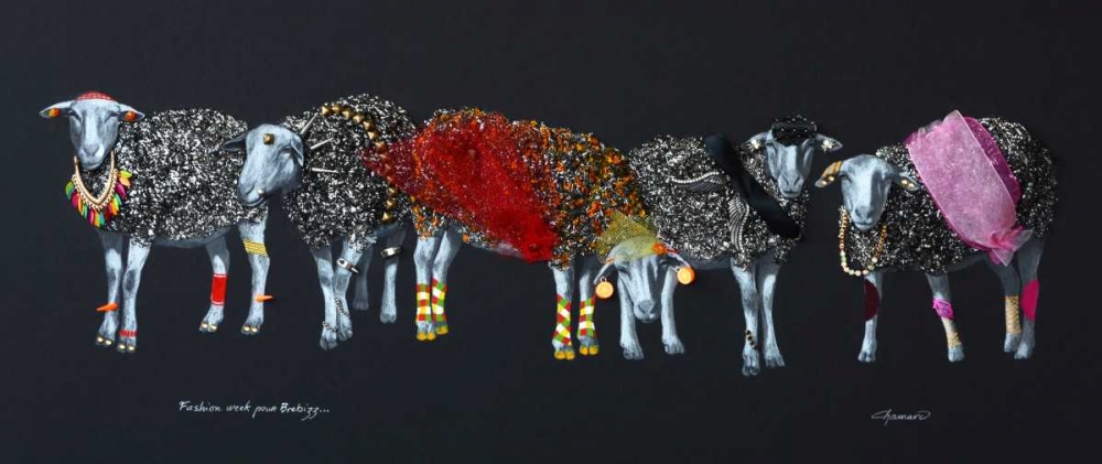 Sheep 02 art print by Jean-Marc Chamard for $57.95 CAD