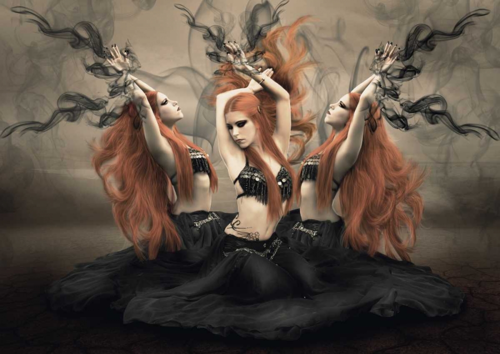 Bellydancer art print by Babette for $57.95 CAD