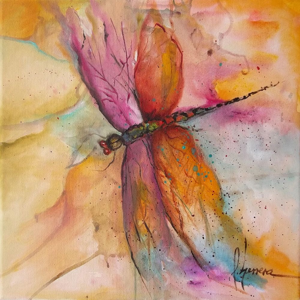 Libelula 1 art print by Leticia Herrera for $57.95 CAD