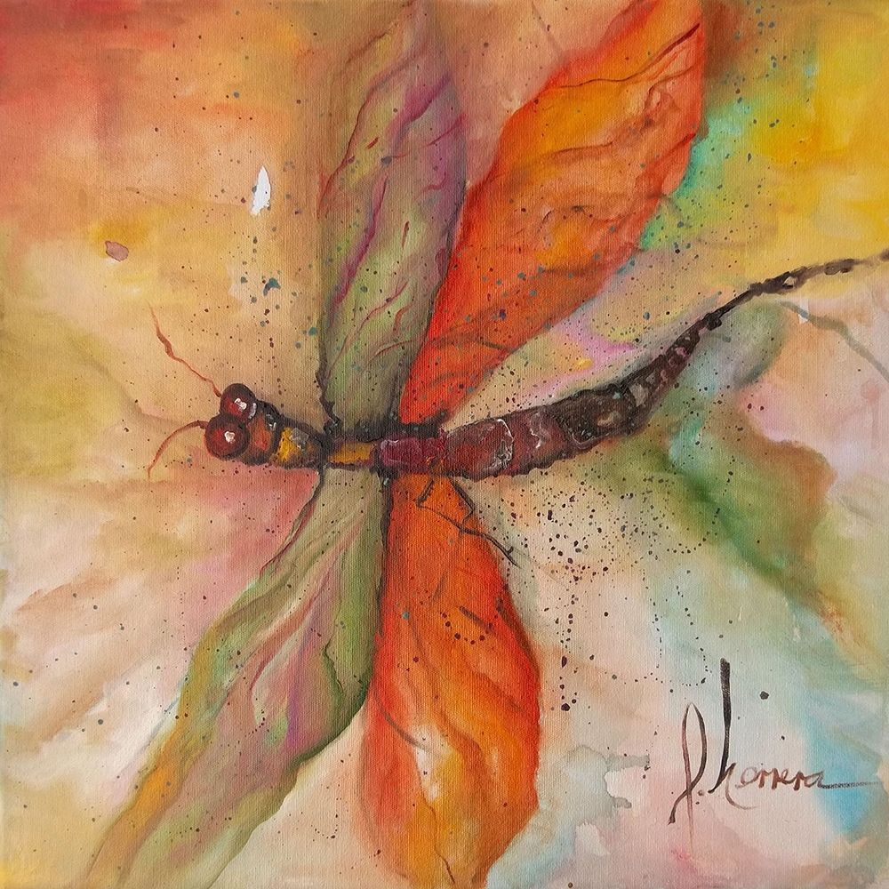 Libelula 2 art print by Leticia Herrera for $57.95 CAD