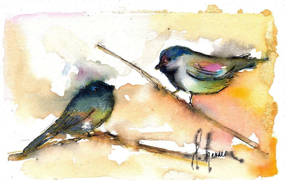 Pajaritos art print by Leticia Herrera for $57.95 CAD
