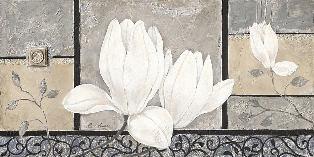Baroque Magnolia art print by Claudia Ancilotti for $57.95 CAD