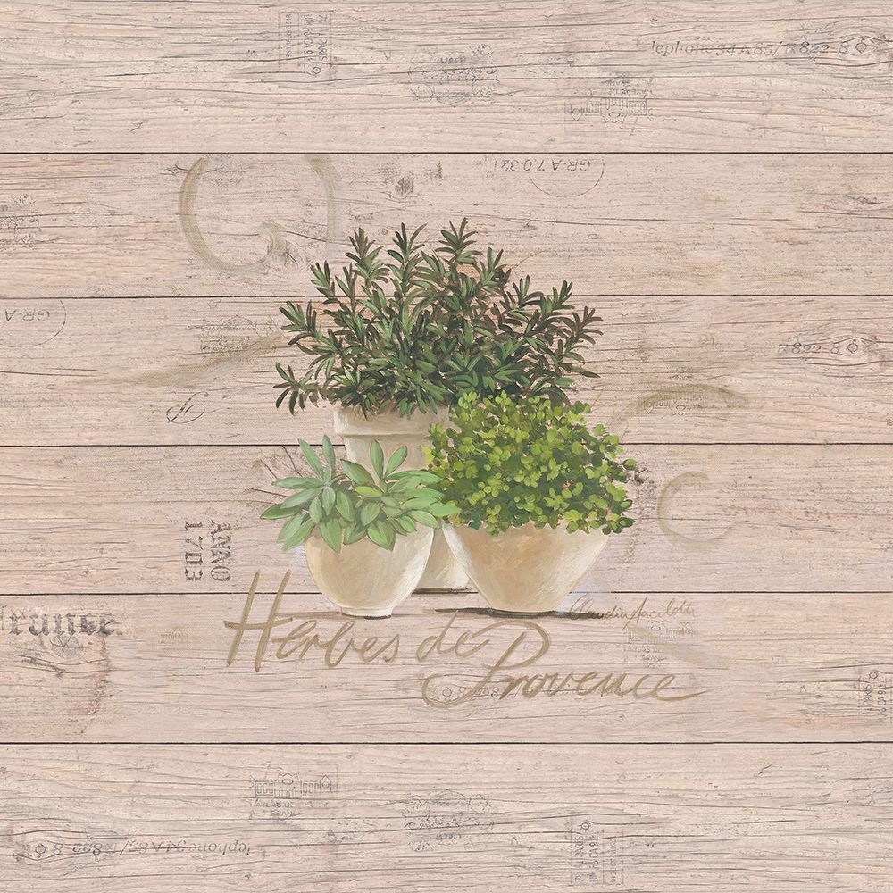 Herbes de Provence art print by Claudia Ancilotti for $57.95 CAD