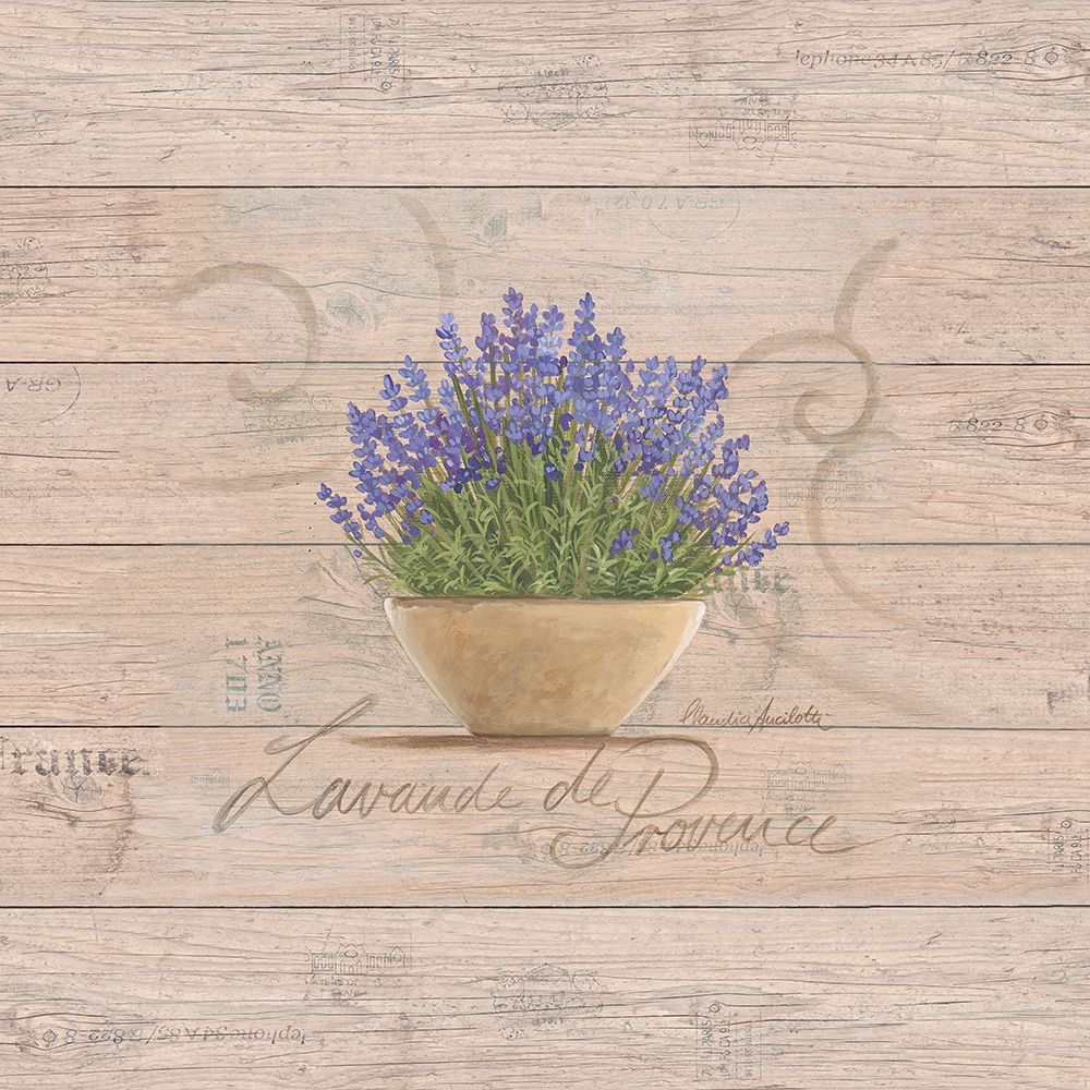 Lavande de Provence art print by Claudia Ancilotti for $57.95 CAD