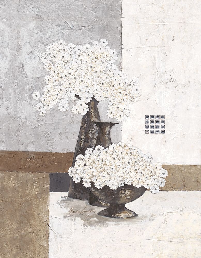 Silver Pearl art print by Claudia Ancilotti for $57.95 CAD