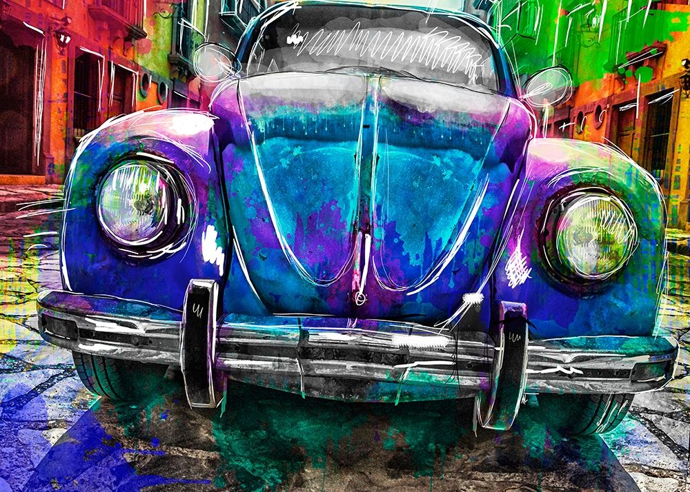Beatle art print by Henk van Gog for $57.95 CAD