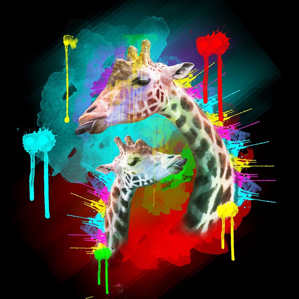 Giraffe 2 art print by Henk van Gog for $57.95 CAD