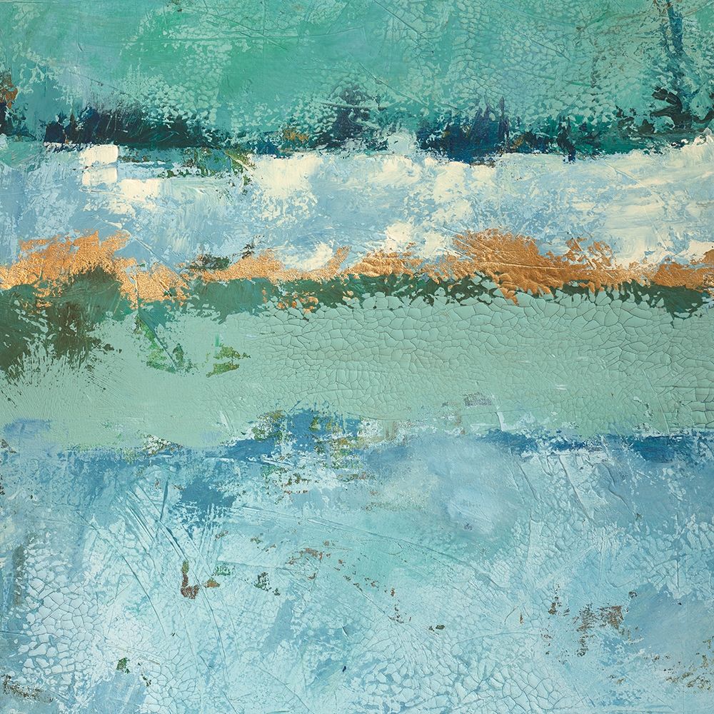 Bluegreen Harmony 1 art print by Renate Holzner for $57.95 CAD