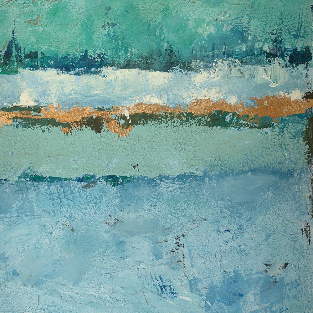 Bluegreen Harmony 2 art print by Renate Holzner for $57.95 CAD