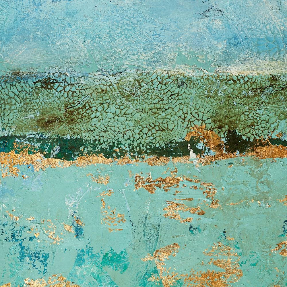 Golden Horizon 1 art print by Renate Holzner for $57.95 CAD