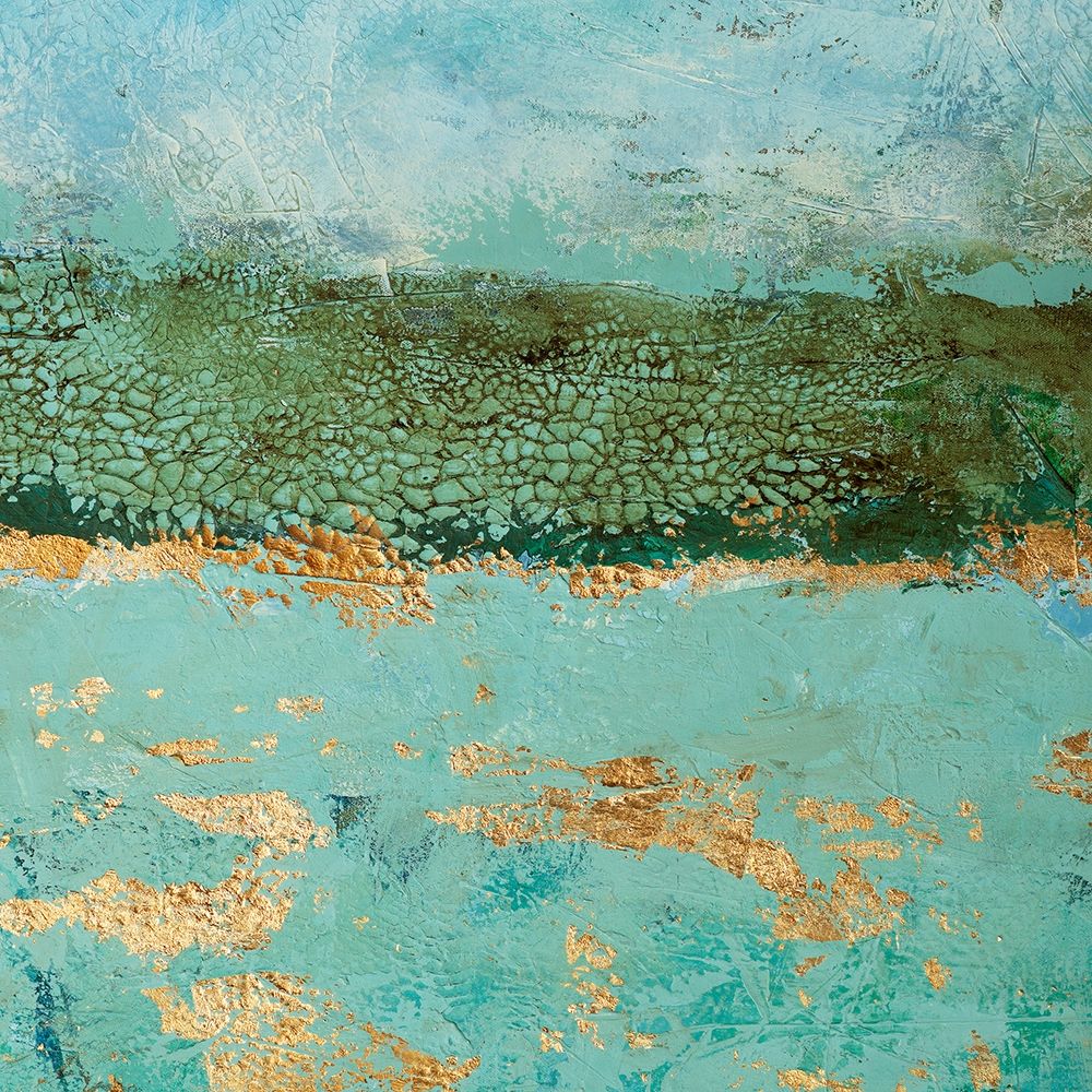 Golden Horizon 2 art print by Renate Holzner for $57.95 CAD