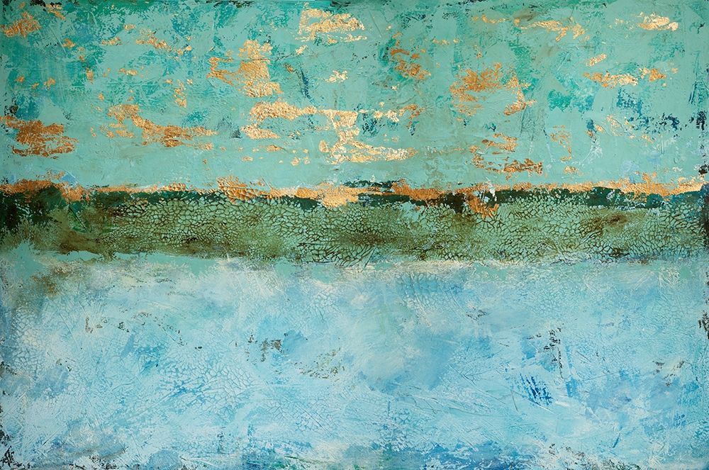 Golden Horizon art print by Renate Holzner for $57.95 CAD