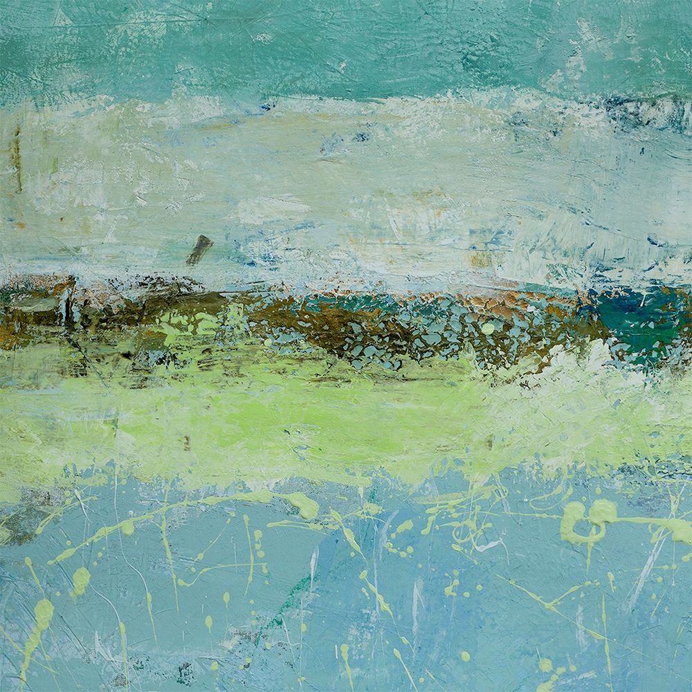 Green Horizon 3 art print by Renate Holzner for $57.95 CAD