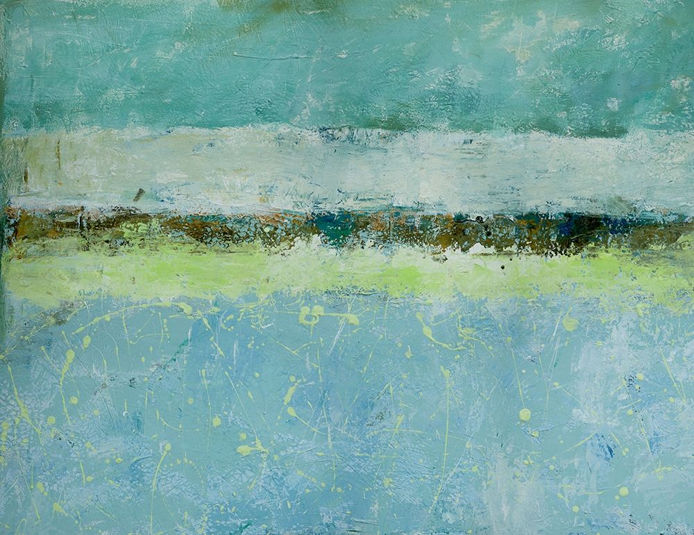 Green Horizon art print by Renate Holzner for $57.95 CAD