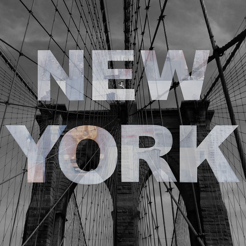 New York Collage art print by Renate Holzner for $57.95 CAD