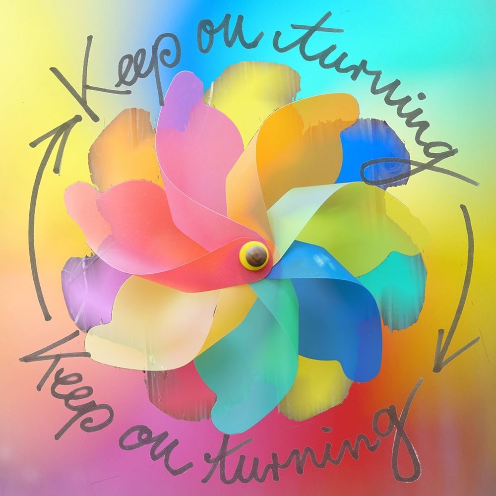 Keep on turning art print by Renate Holzner for $57.95 CAD