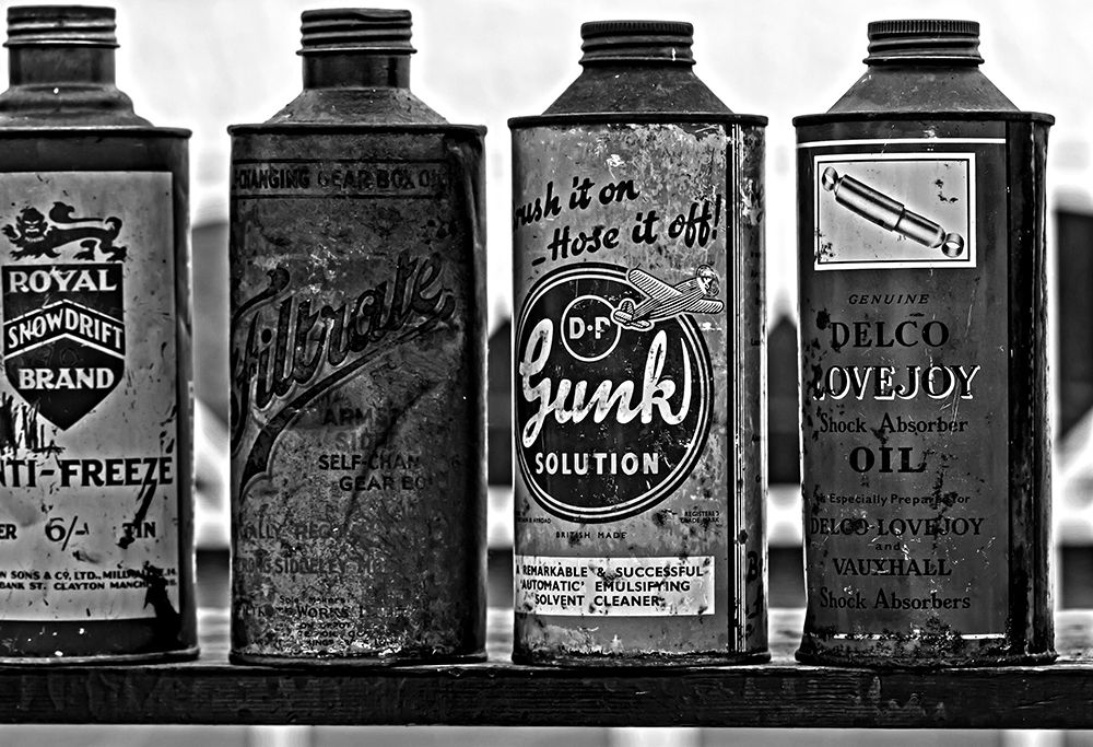 VINTAGE BOTTLES art print by George Fossey for $57.95 CAD