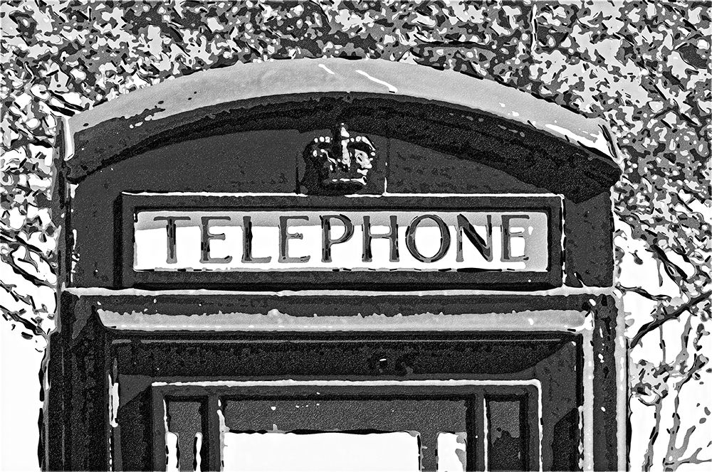 TELEPHONE BOOTH art print by George Fossey for $57.95 CAD