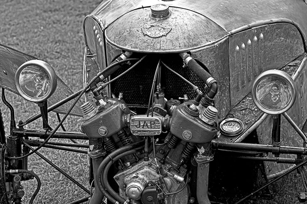 ENGINE IN BLACK AND WHITE I art print by George Fossey for $57.95 CAD