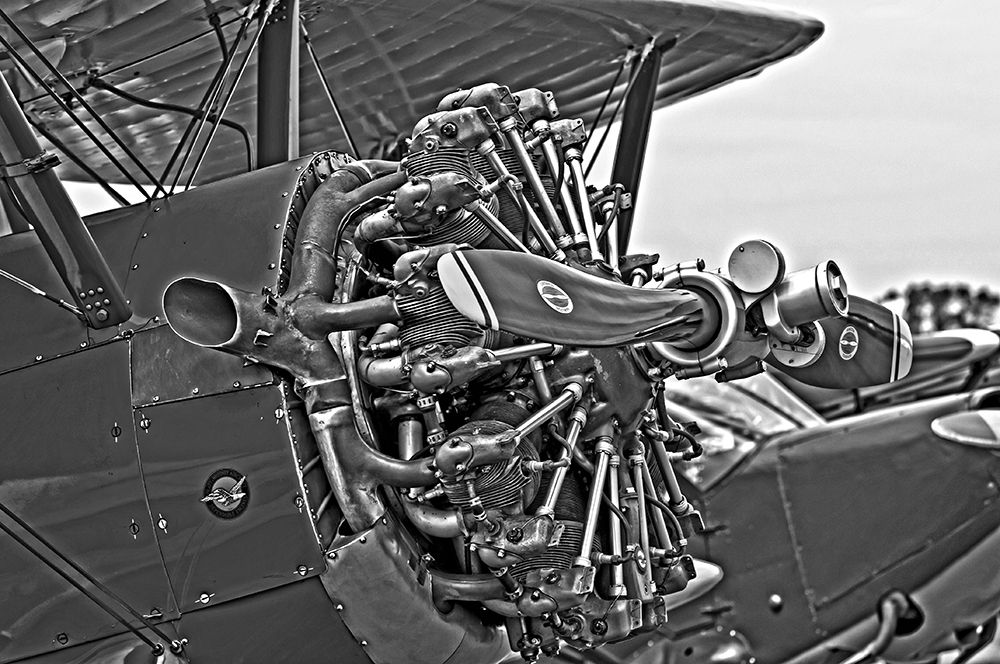 ENGINE IN BLACK AND WHITE II art print by George Fossey for $57.95 CAD