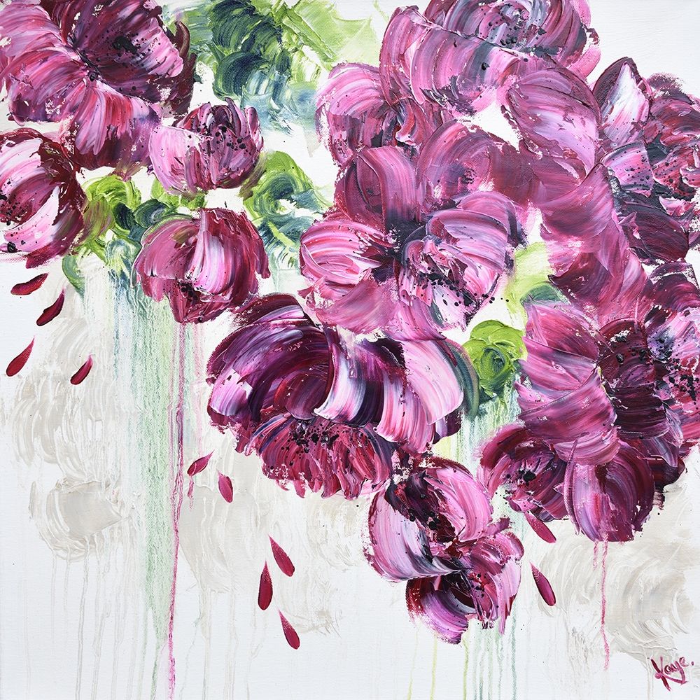 LUSH FLOWERS II art print by Kaye Lake for $57.95 CAD