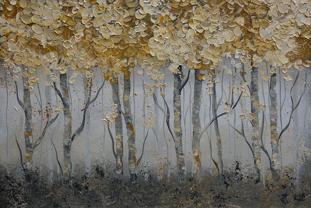 ROW OF TREES art print by Kaye Lake for $57.95 CAD