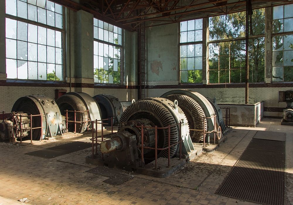FORGOTTEN INDUSTRIES IV art print by Dick Carlier for $57.95 CAD