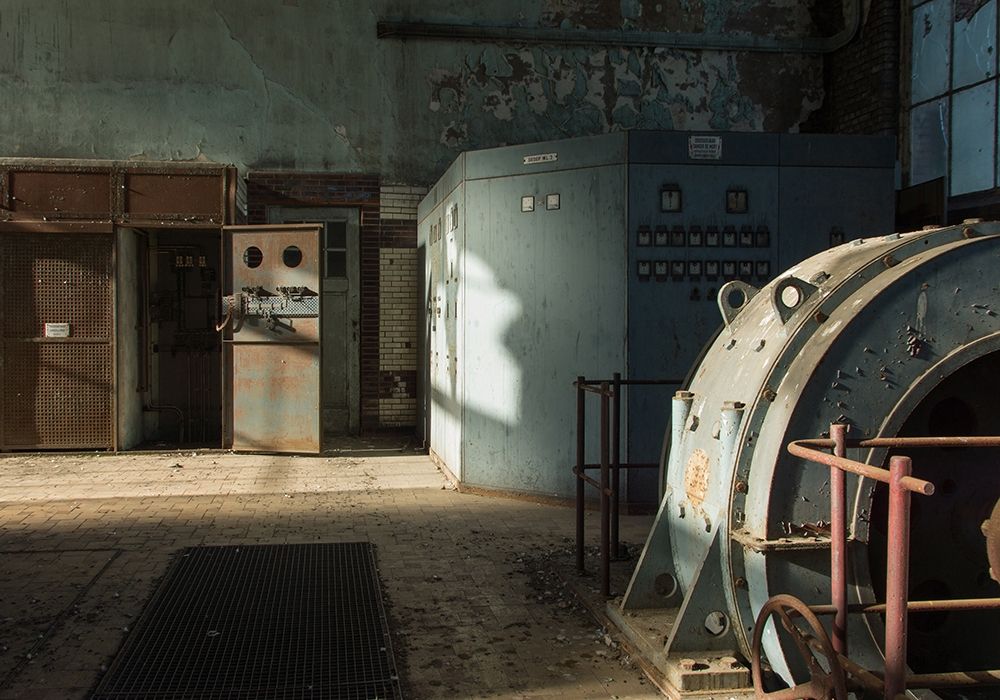 FORGOTTEN INDUSTRIES III art print by Dick Carlier for $57.95 CAD