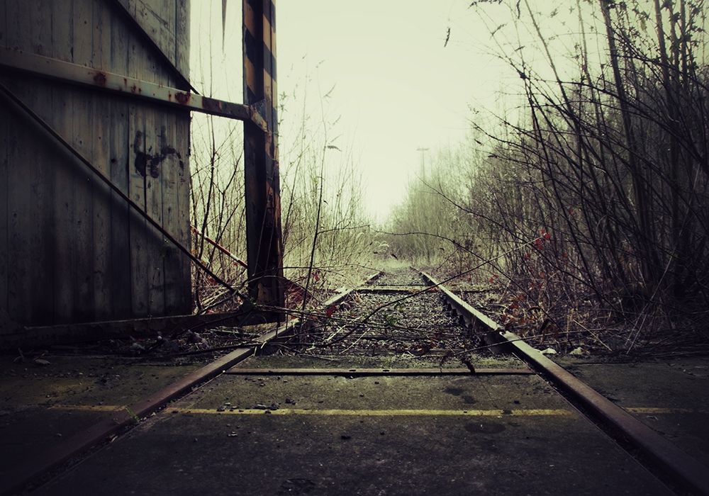TRAINRAIL art print by Dick Carlier for $57.95 CAD