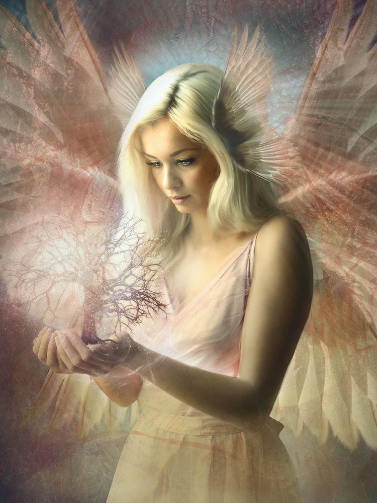 Angel Jehoël art print by Babette for $57.95 CAD
