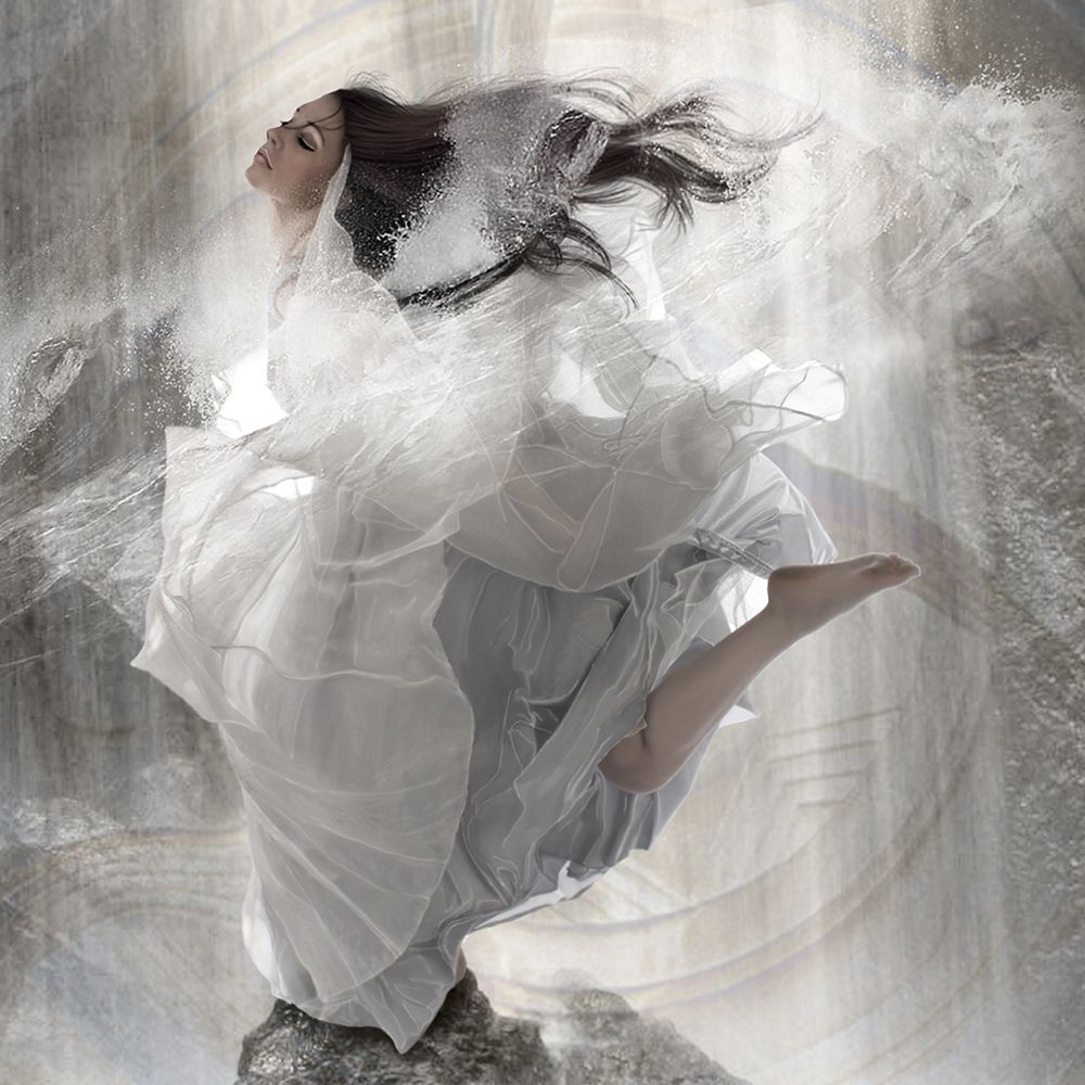 Element Water art print by Babette for $57.95 CAD