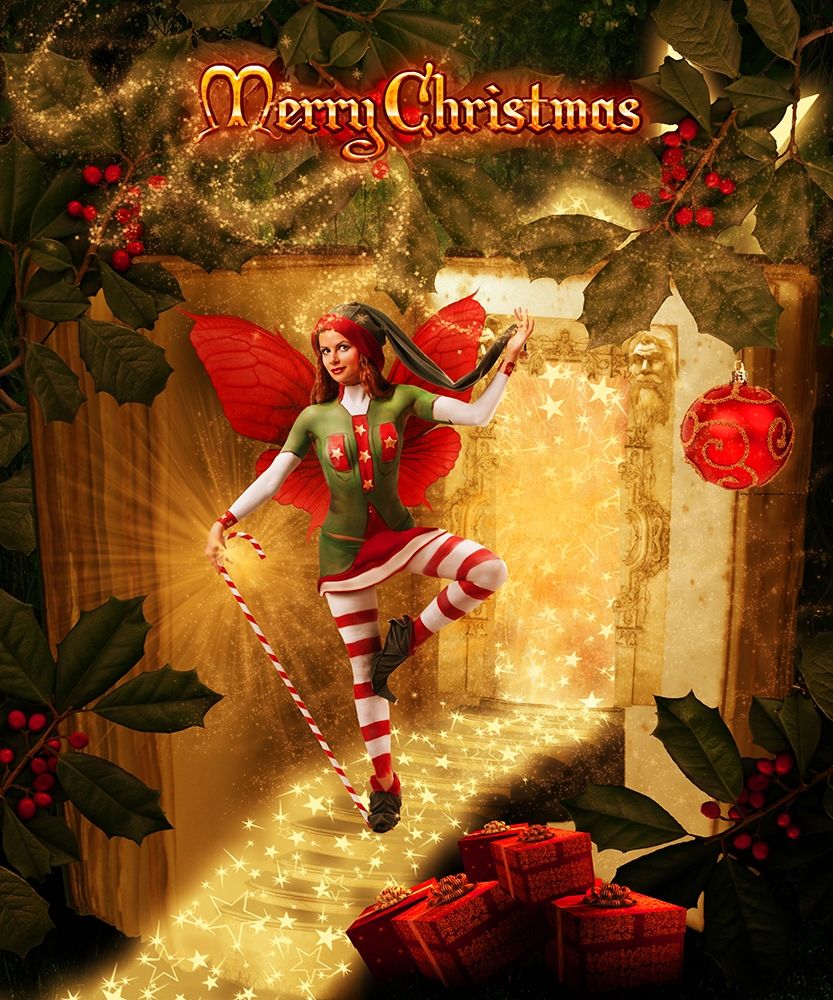 Christmas joy art print by Babette for $57.95 CAD