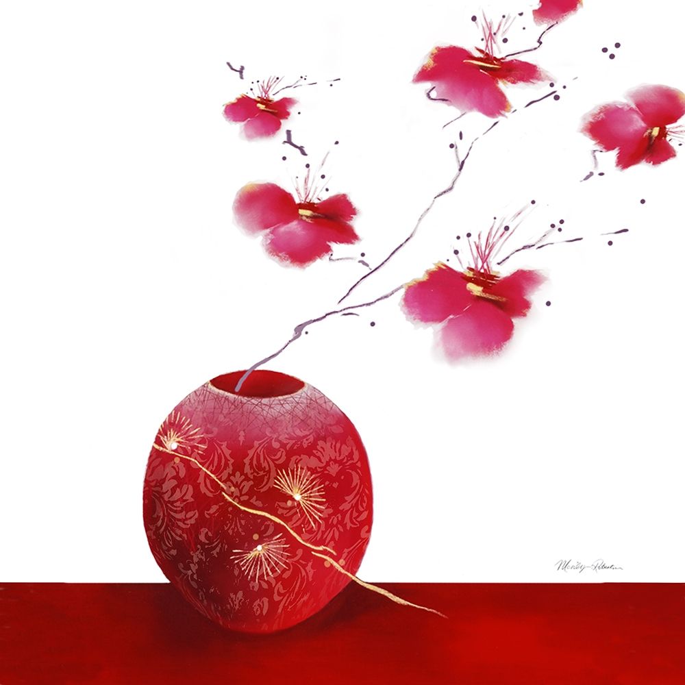 Laquer Red II art print by Marilyn Robertson for $57.95 CAD