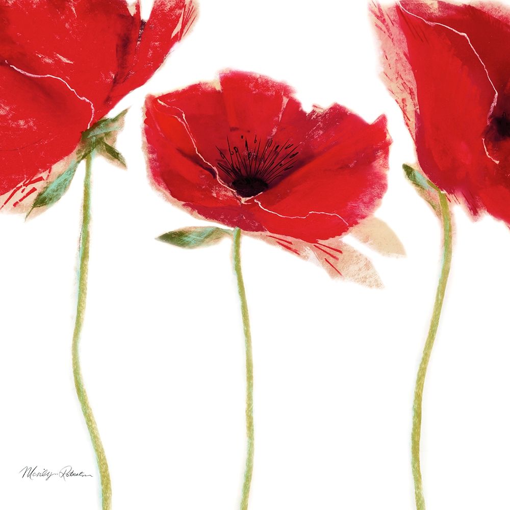 Flamenco Poppy art print by Marilyn Robertson for $57.95 CAD
