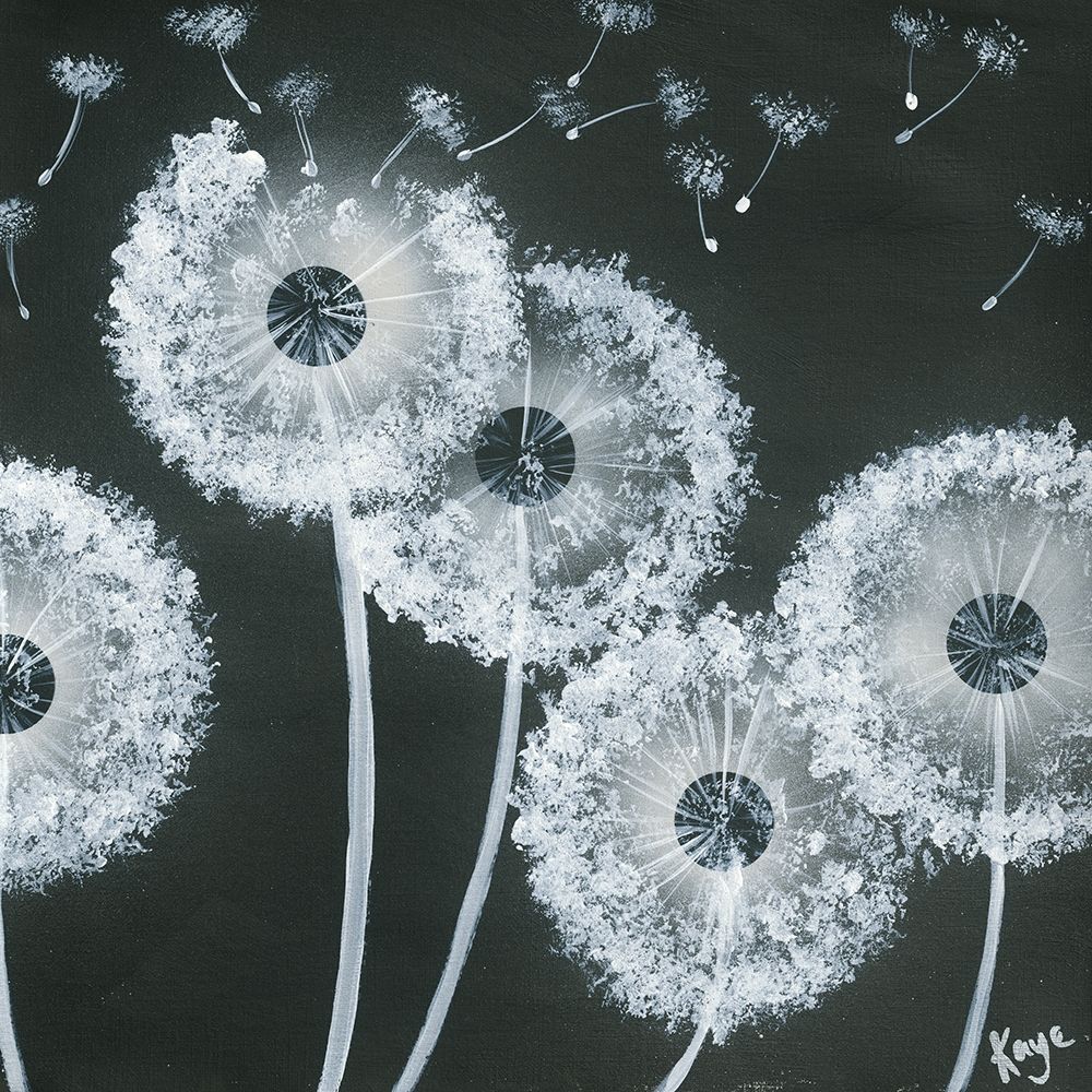 White On Black art print by Kaye Lake for $57.95 CAD