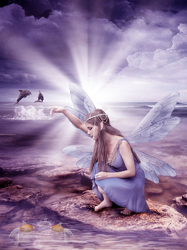 Fairy 4 art print by Babette for $57.95 CAD